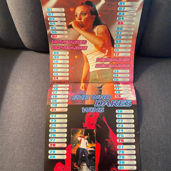 Spice Girls Official 1999 Calendar - Picture 5 of 8